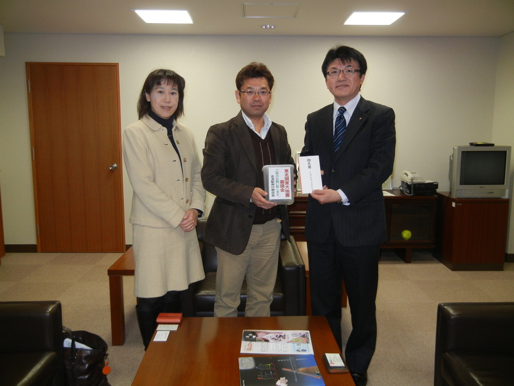 仙台副市長を訪問