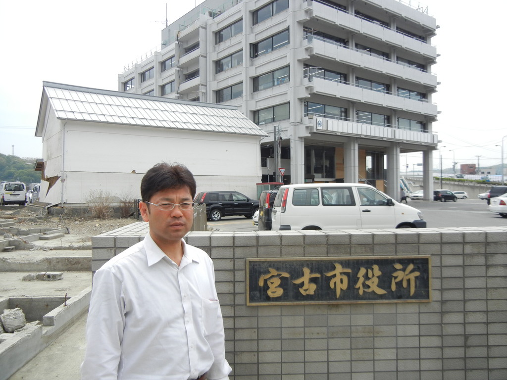 宮古市役所訪問