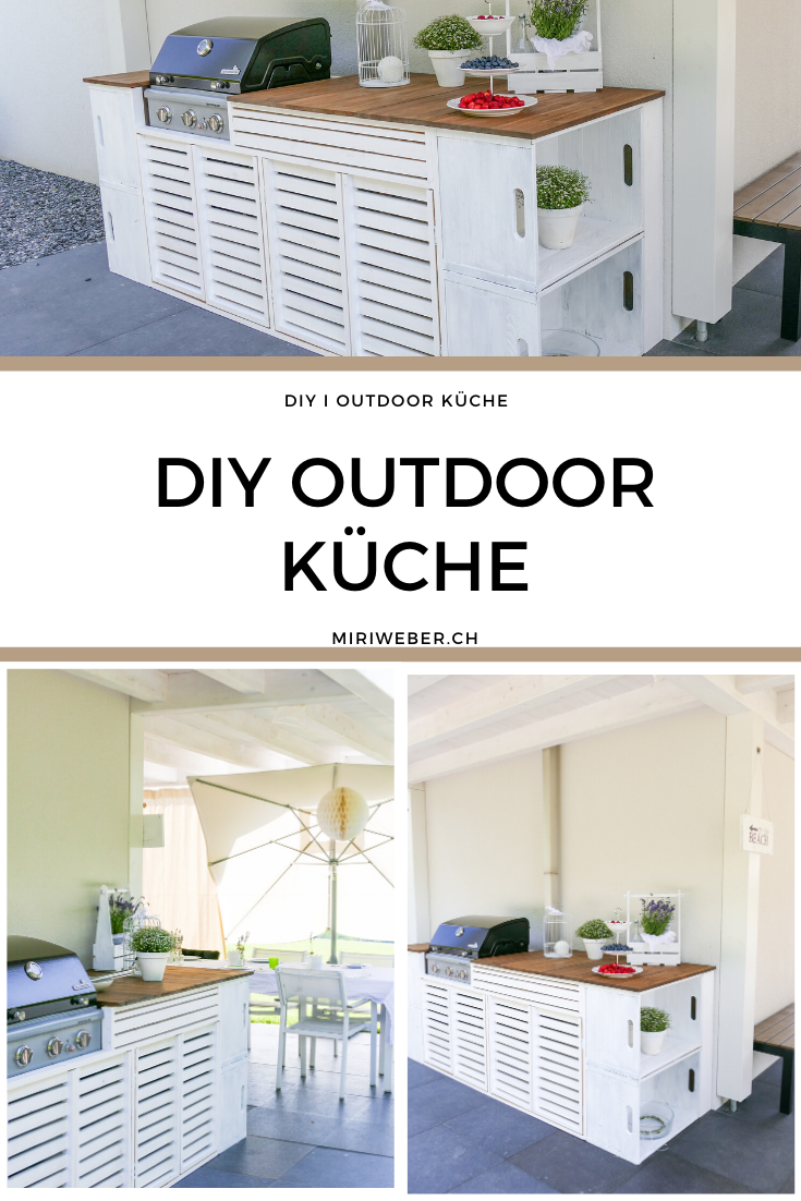 Outdoor Küche, DIY, selber bauen, Outdoor Kitchen, Anleitung, Plan, bauen, selber machen, Garten Küche, Küche, Grill, Kreativ, selber machen, weisse Outdoor Küche, DIY Blog, Bau Blog, Kreativ Blog, Schweiz