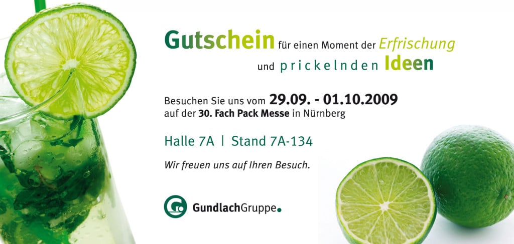 Messe-Cocktailgutschein