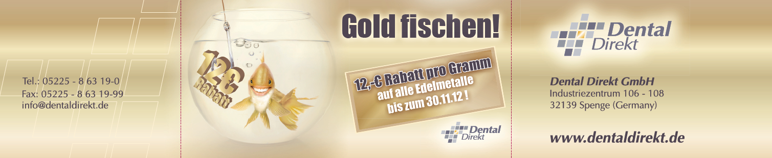 Magazin-Banderole Goldaktion