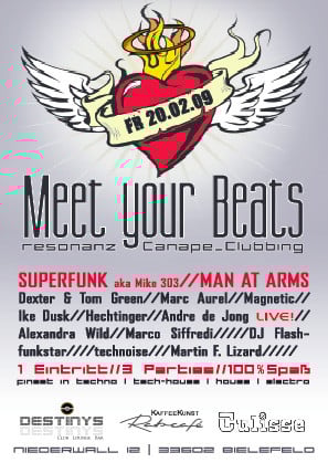 UPDATE-Anzeige "Meet your beats" Vol.1