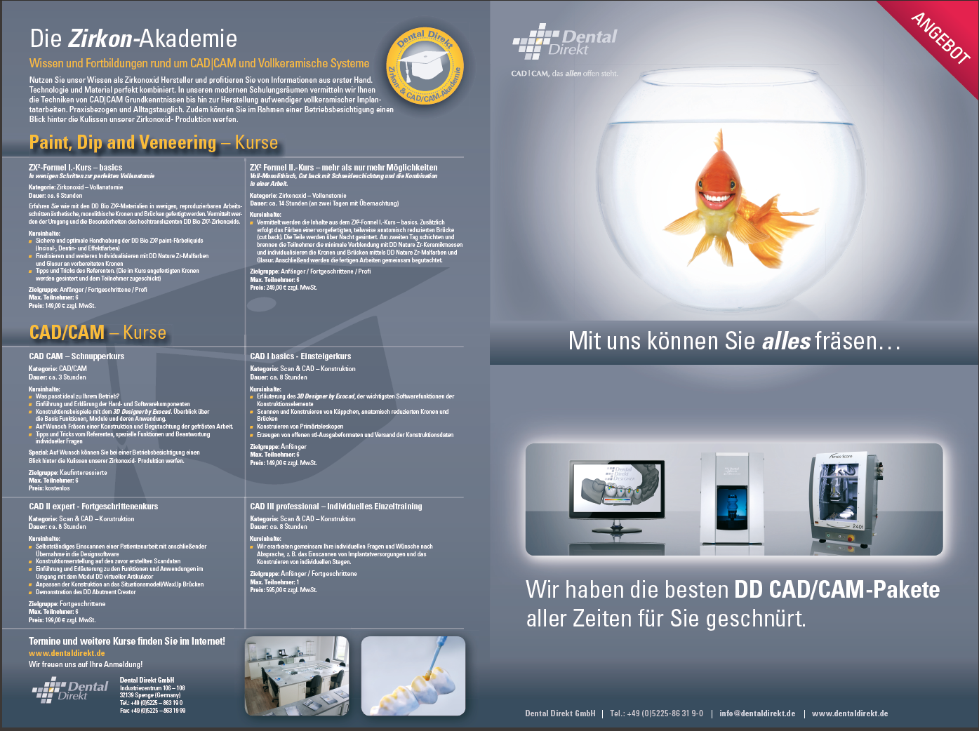 Dental Direkt – Beileger CAD/CAM