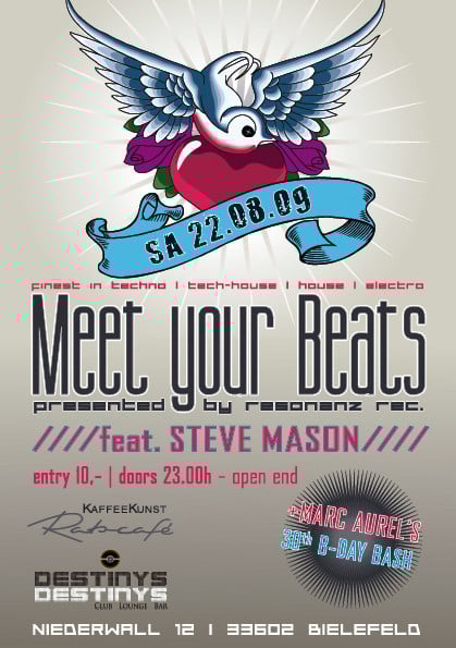 Flyer "Meet your beats" Vol.2
