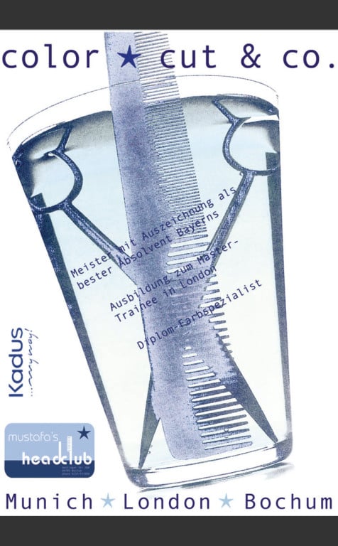 Werbeplakat – headclub, Bochum