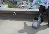 防水工事（ウレタン塗膜防水密着工法）プライマー塗布
