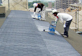 屋根塗装下塗塗布