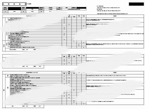ミステリーショッピング 報告シート例