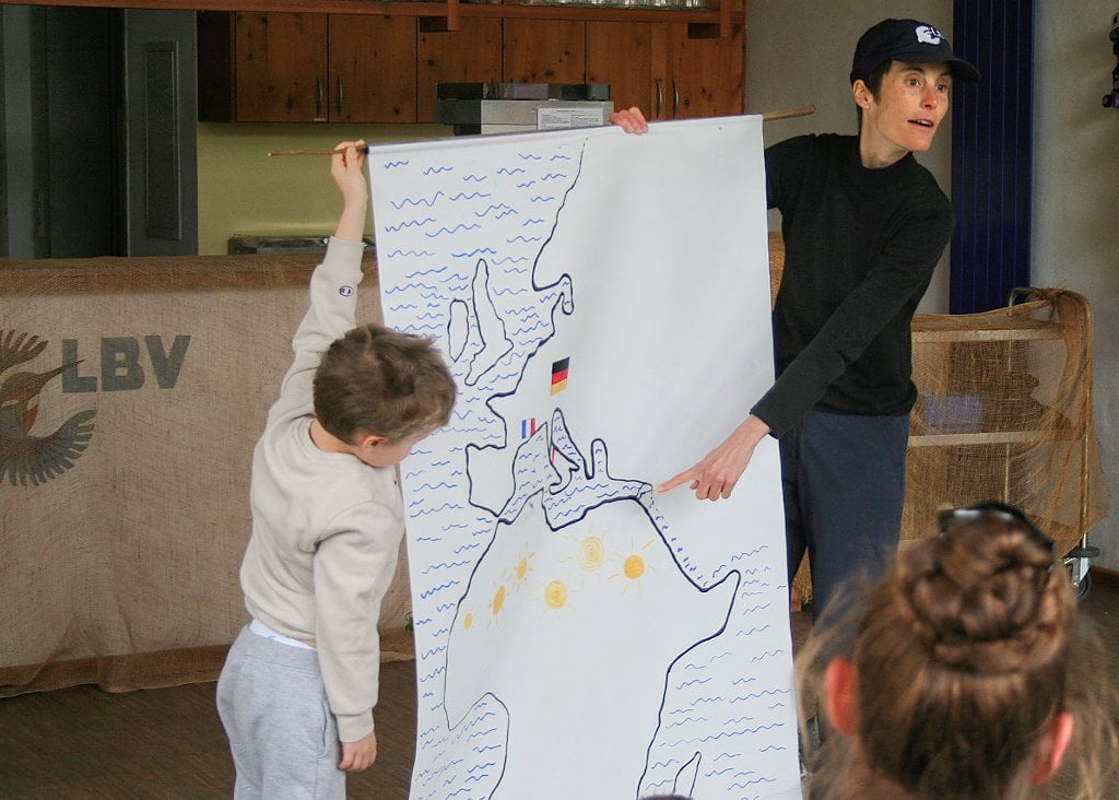 Eine weite Reise von Afrika nach Bayern