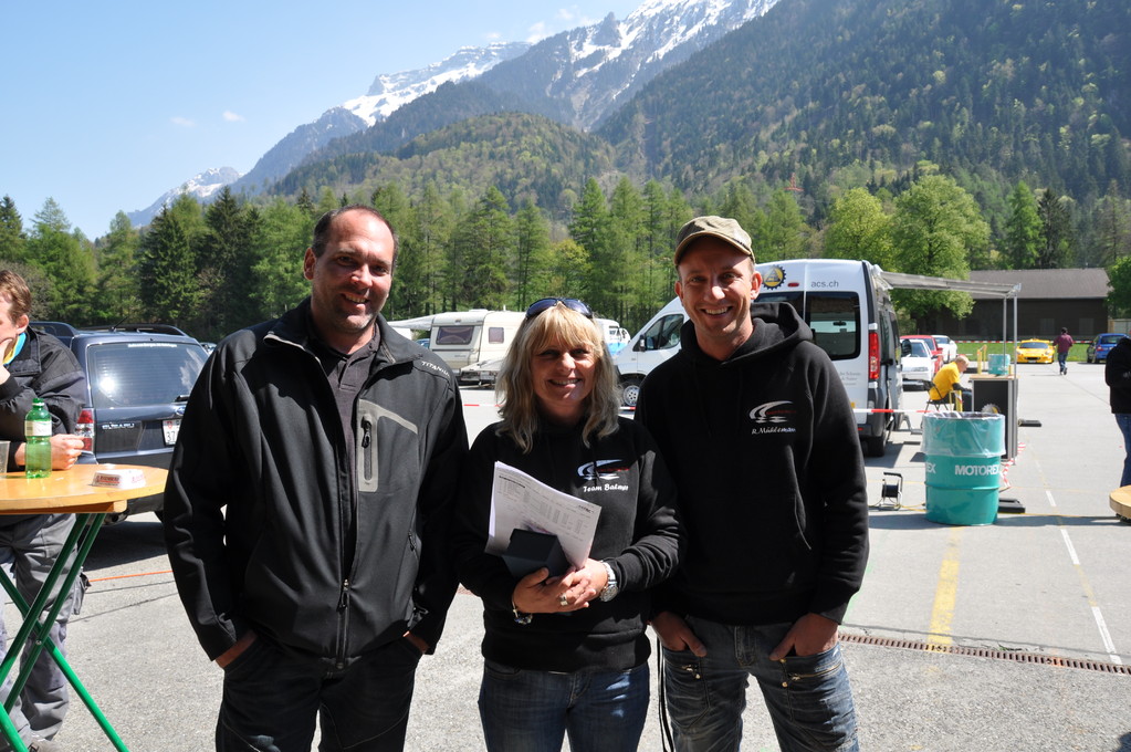 Patrizia (2. Rang im LOC1) mit "Ehrendamen"