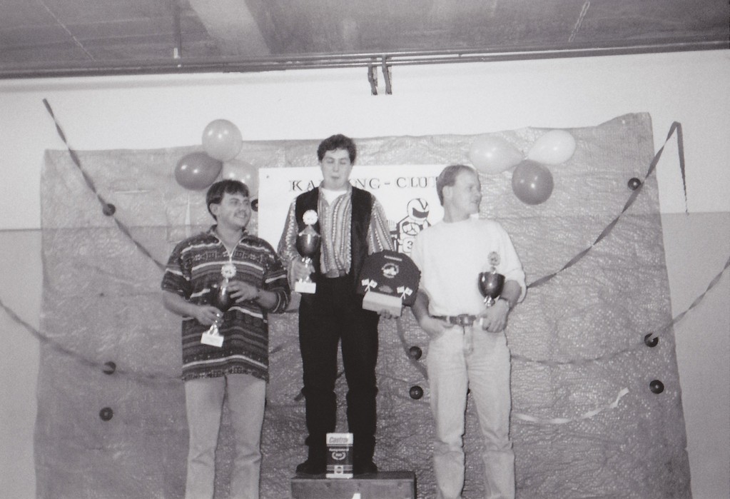 Podescht 1995 Chrigel, dr chlin Trottmann und Brünel