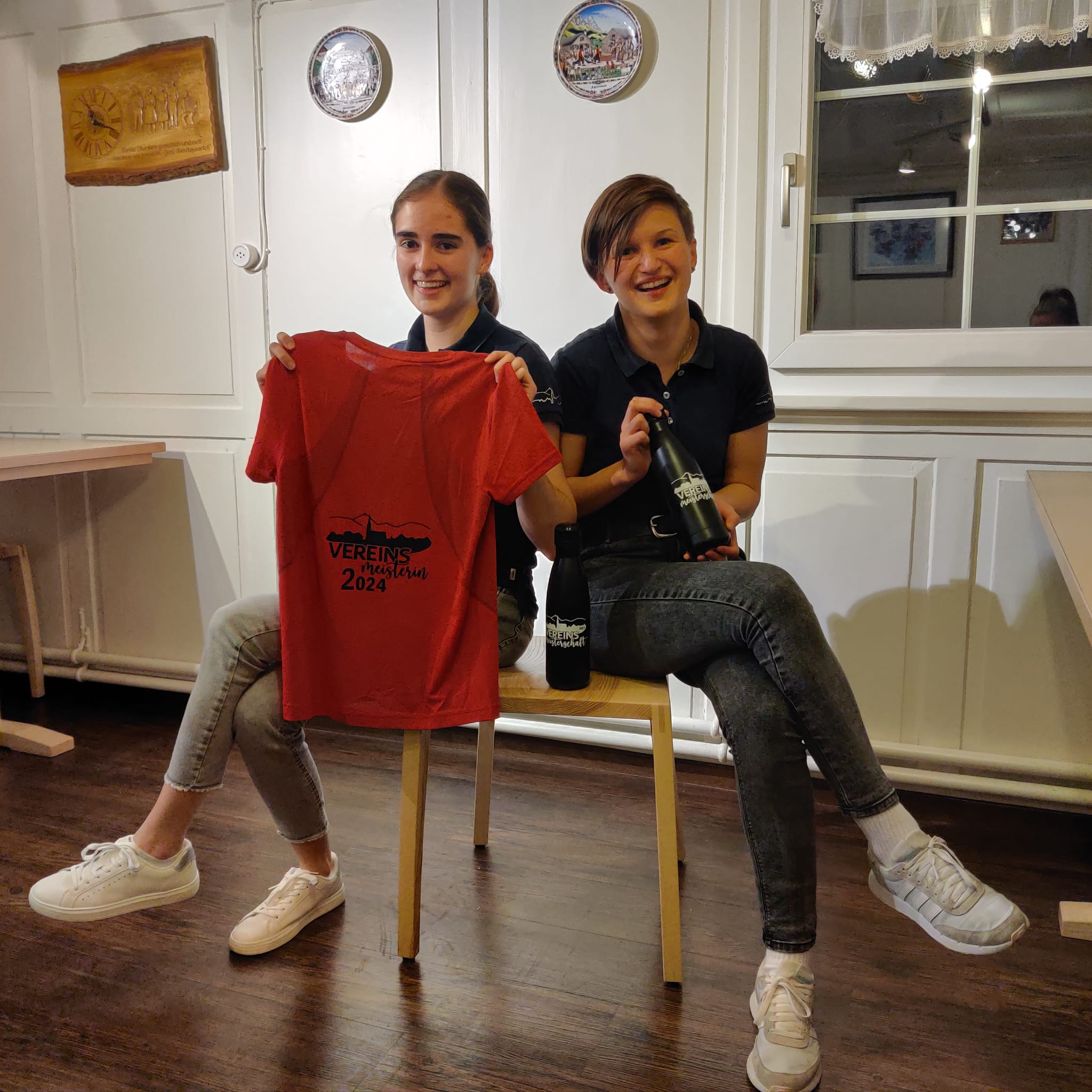 Vereinsmeisterinnen 2024 (Livia Himmelberger abwesend)