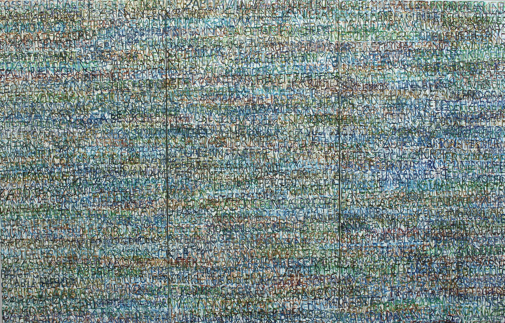 Eva Hradil, FARBaufWEISS mit 1000 Namen