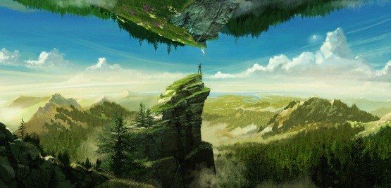 Premier visuel de Upside Down, paru dans le line-up de Kinology en mai 2009.