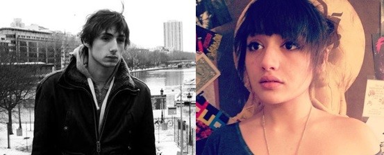 Nicolas Dalin et Lola Andreoni-Pham, les deux acteurs principaux du court-métrage.