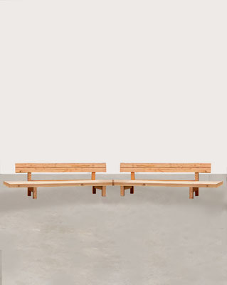 canapé de jardin bois douglas made in france