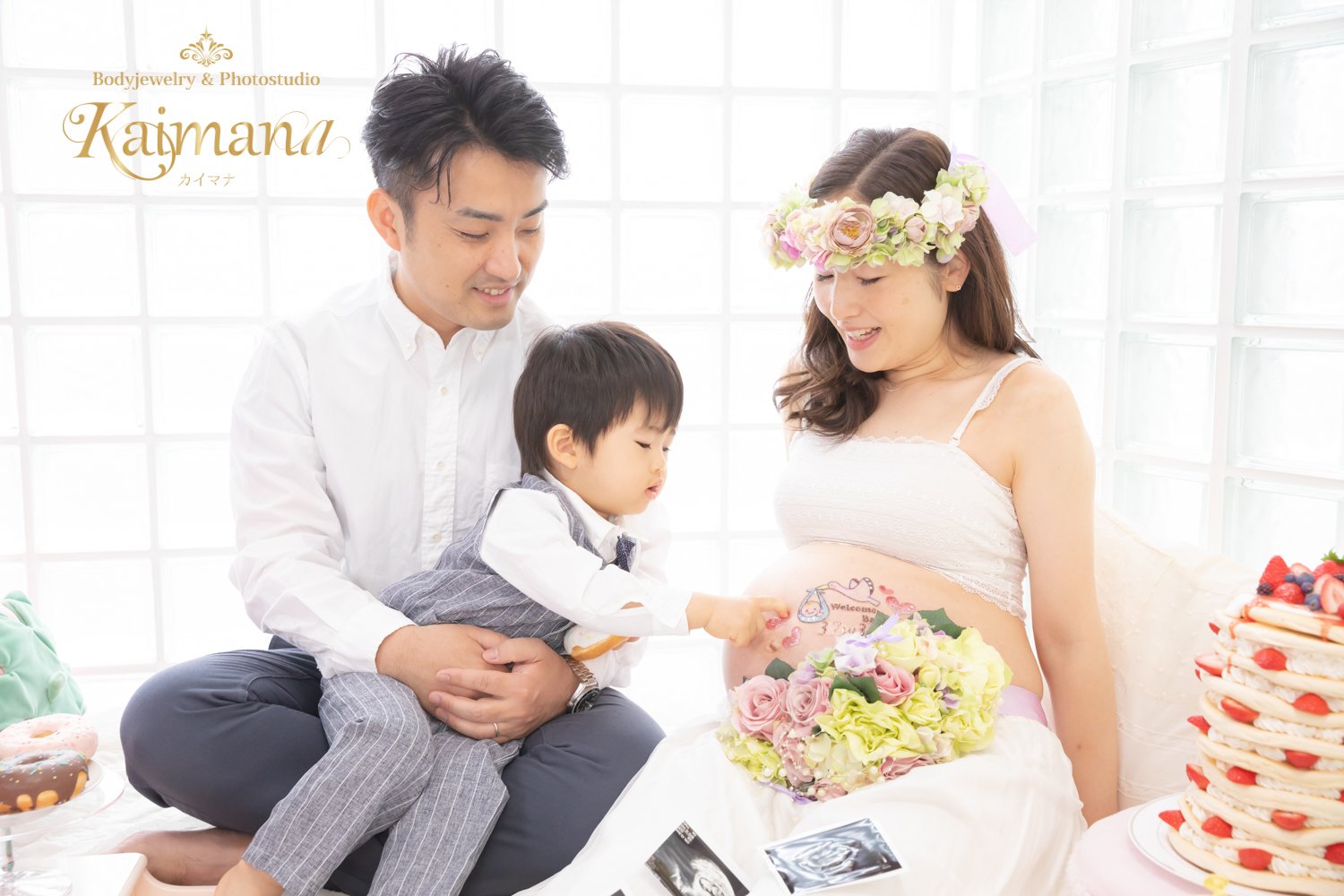 お二人目のマタニティフォト