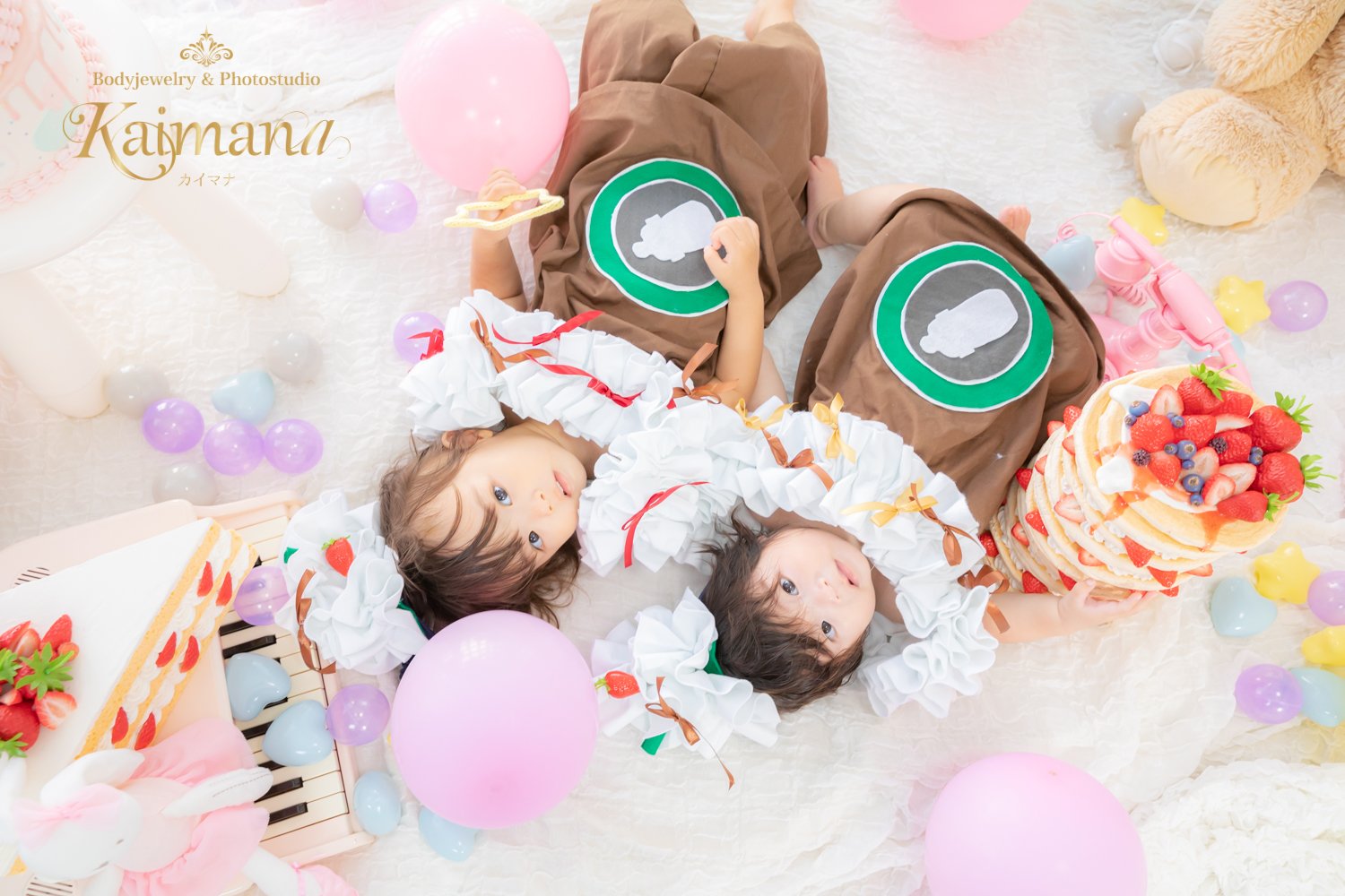 ハーフバースデー撮影＆２歳バースデー撮影