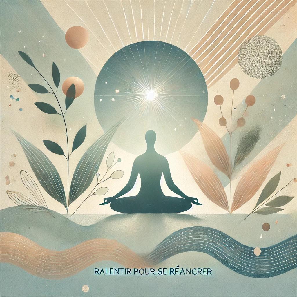 Ralentir pour se réancrer