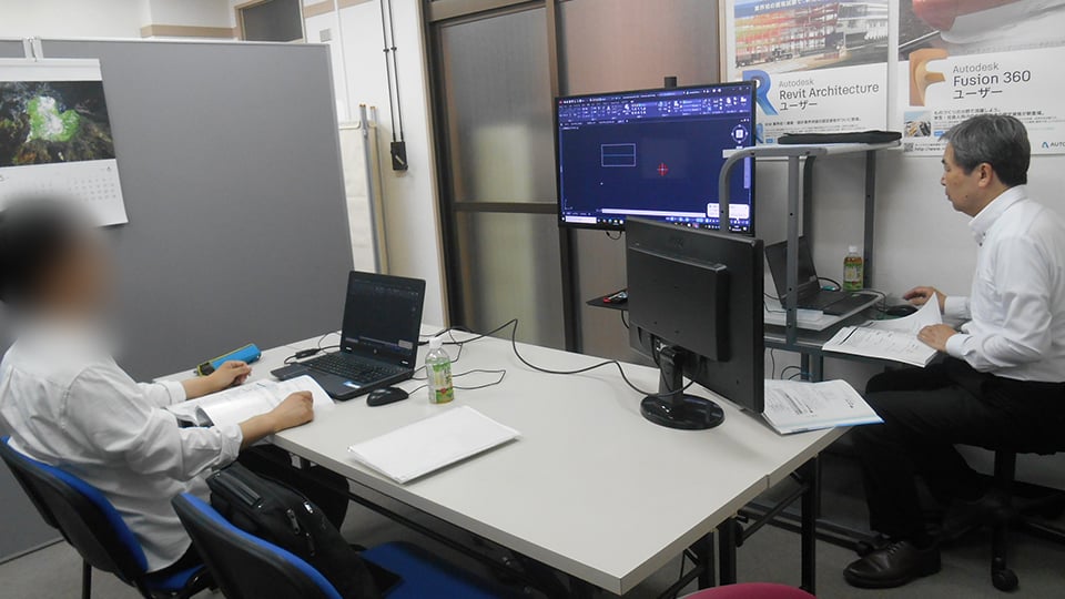 【AutoCAD】大阪府　独立行政法人様【個別講座】講習実施事例