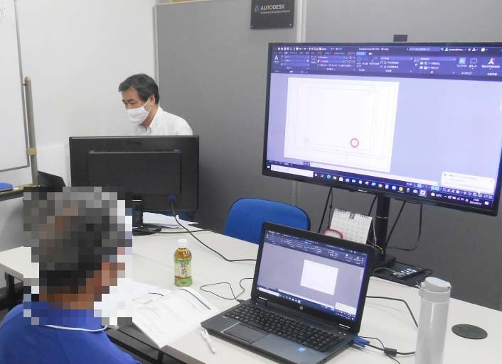 CADCIL　マンツーマン　AutoCAD 基礎　個別講座