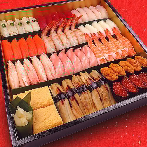 中央区　宅配寿司　出前