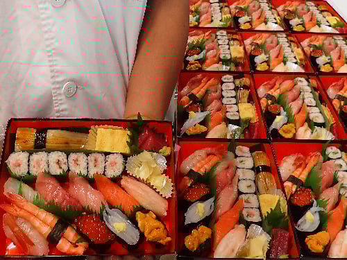 港区　北青山　美味しいお寿司　出前