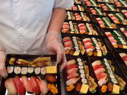 中央区新川　出前　デリバリー