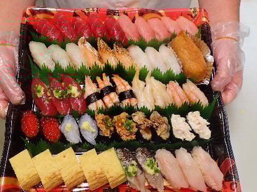 日本橋　デリバリー　寿司