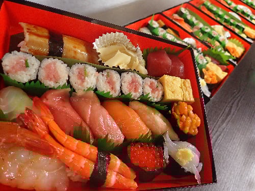 霞が関　寿司　出前