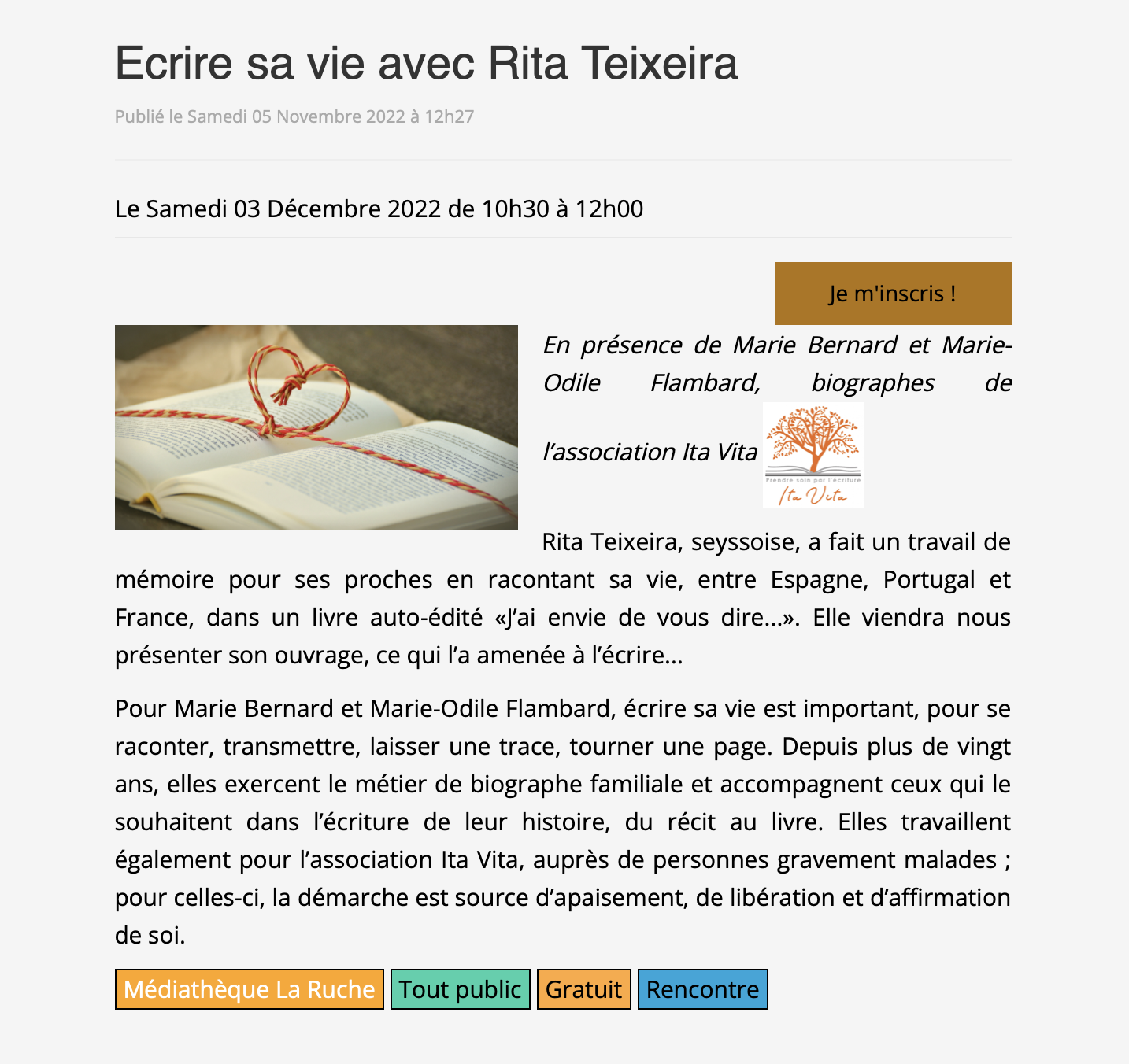 À la médiathèque de Seysses