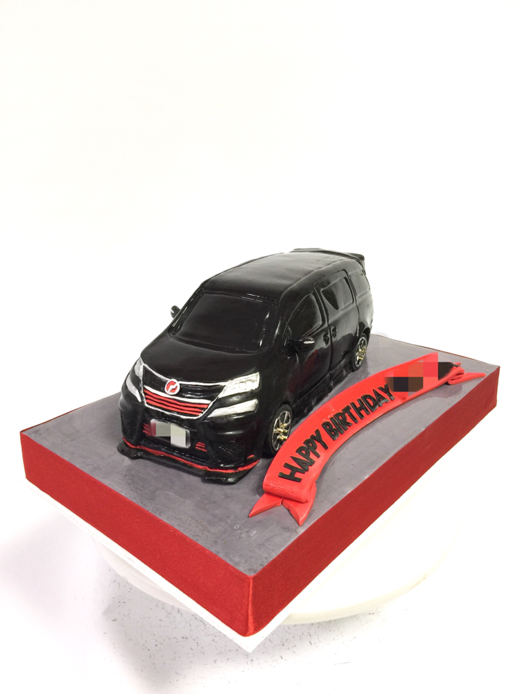 ヴェルファイア カスタムカー 🍰 #ヴェルファイア #トヨタ #カスタムカー #赤黒 #カスタムケーキ #車ケーキ #toyota #vellfire #japanesecar #carcake #blackandred #customizecake #customcar #ケーキ #gateau #torta #cake #japanesemade #edibleart #ediblecar #handmade #🇯🇵