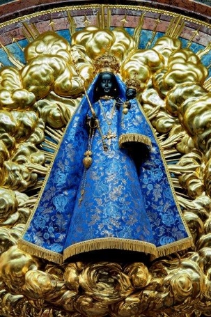 Die Kapelle mit schwarzer Madonna