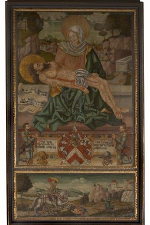 Votivbild aus dem Jahre 1580