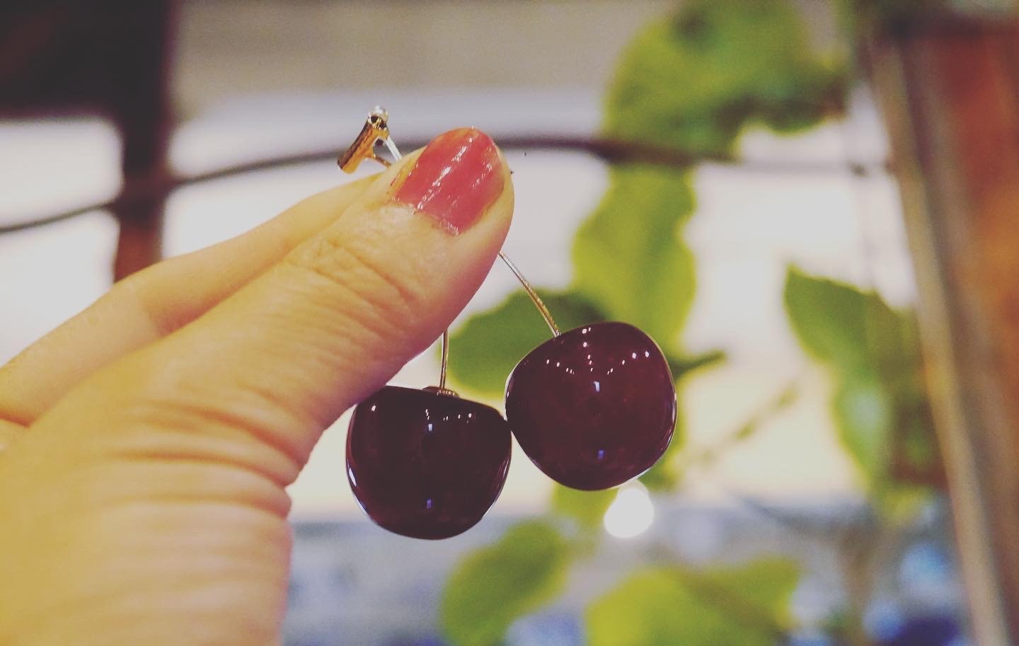 曲がりくねった道を行く～🍒