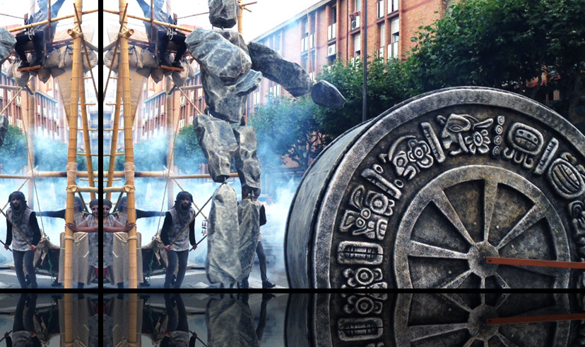 Spectacle de rue Barcelone