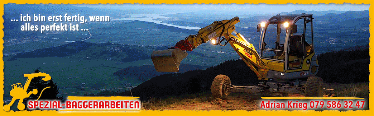 Spezial-Baggerarbeiten Adrian Krieg GmbH