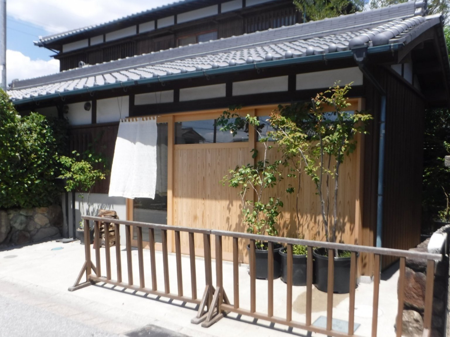 斑鳩町「農と陶と手打ちそば　旅木」改修