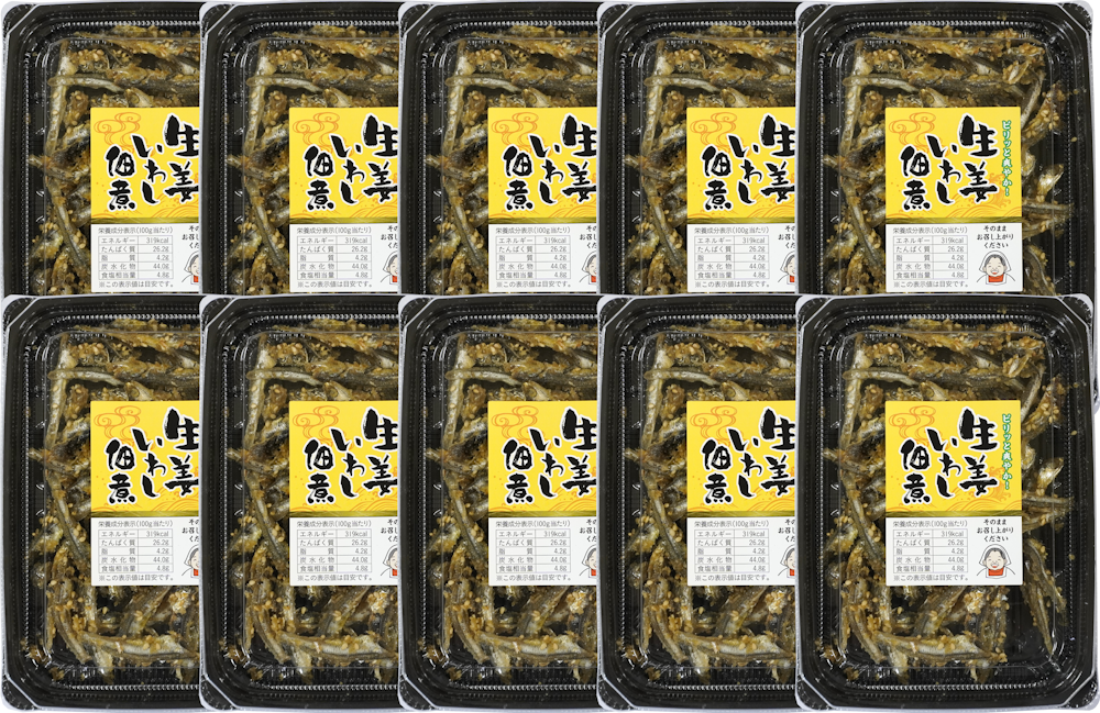 生姜いわし佃煮　60g×10個セット