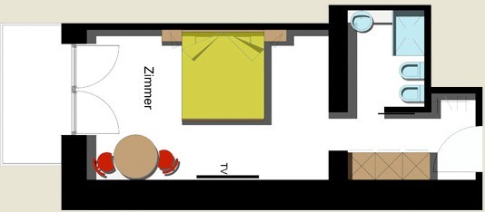 camera superior: confortevole, camera non fumatori. Per una vacanza non di transito