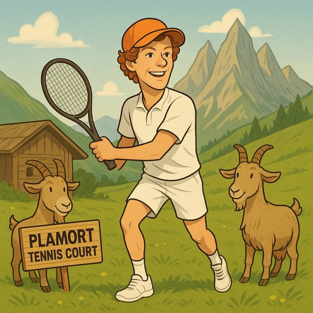 Wie Luggi der Lügner das Tennis erfand – und Jannik zum Wimbledon-Sieger machte