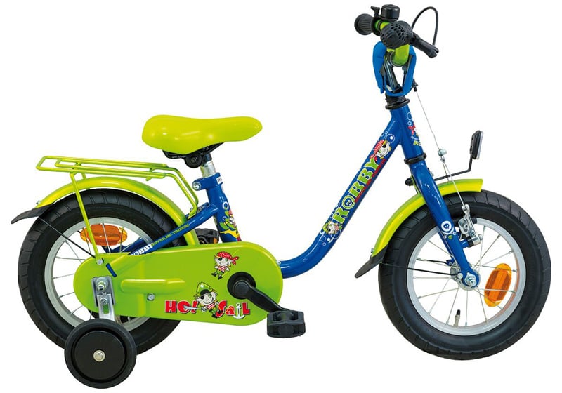 12,5" Kinderrad mit Stützrädern
