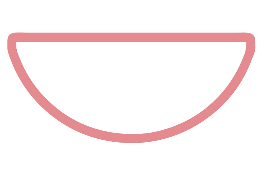 KHE - Vierkant, innen stark bombiert