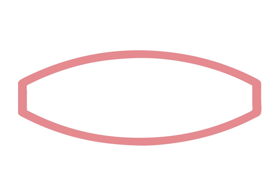 VZF - Vogelzunge, mit seitlicher Fase