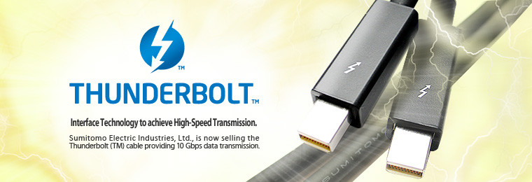 Sumitomo Electric Thunderbolt Cable