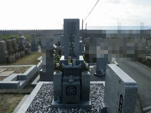 墓石正面です。