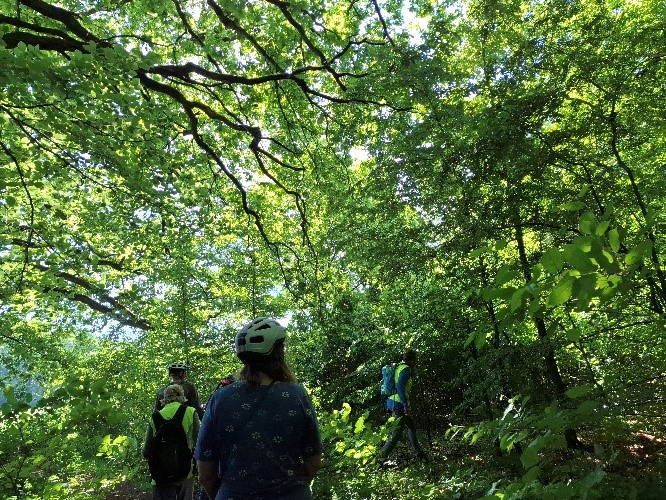 Fahrradexkursion: Biologische Vielfalt auf unseren Flächen