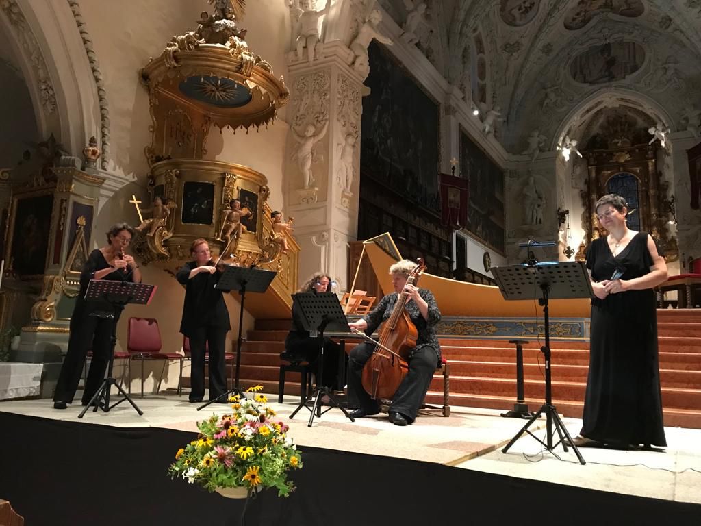 Kolleginnen des Instituts für Alte Musik und Historische Aufführungspraxis der Anton Bruckner Privatuniversität © privat