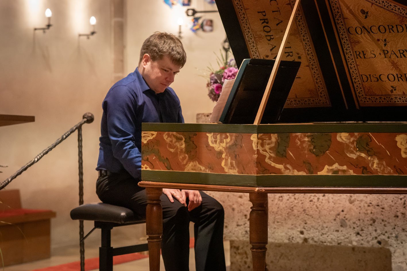 Reinhard Führer, Cembalo © Bruno Brandstetter