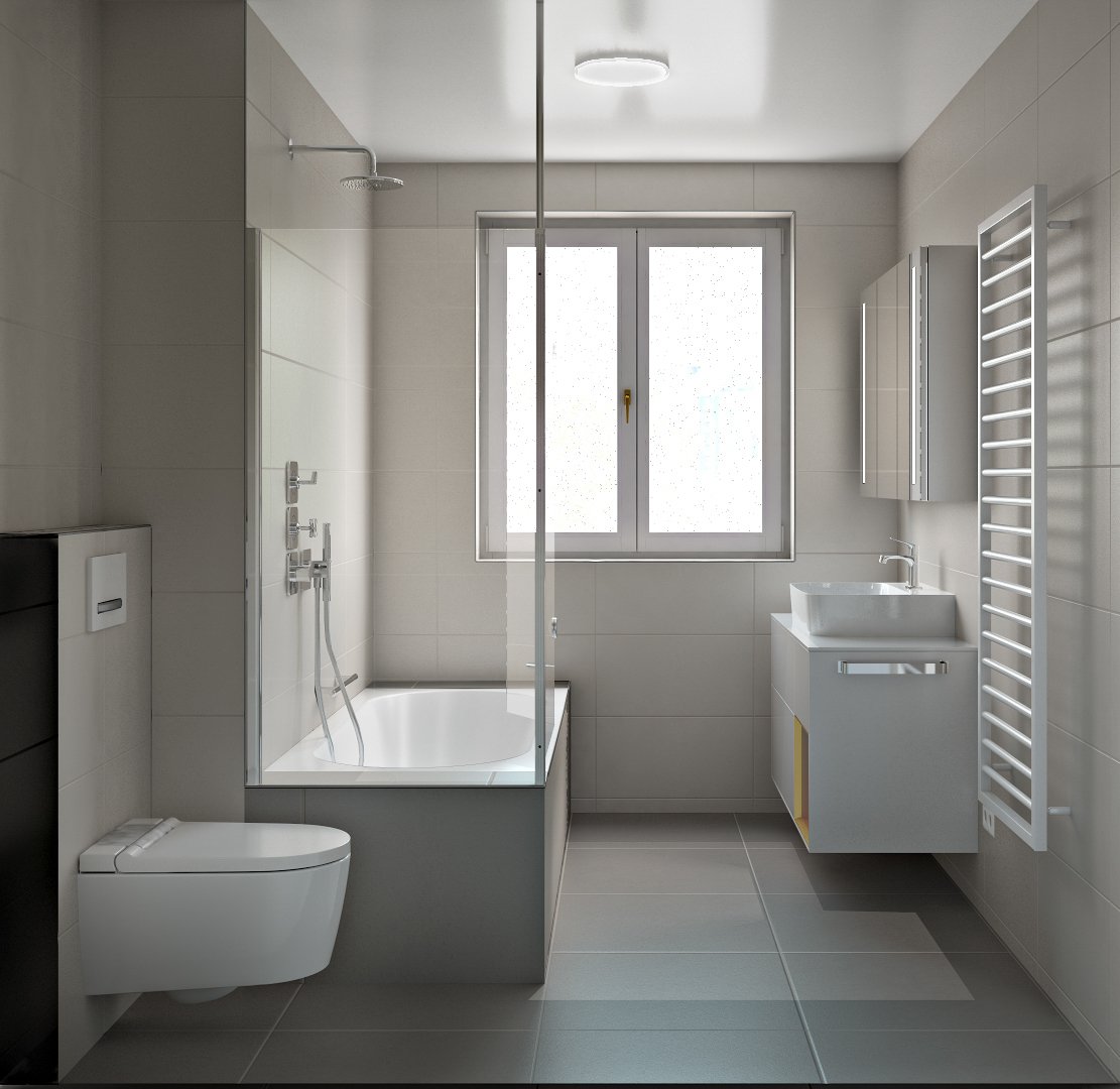 Visualisierung Badezimmer